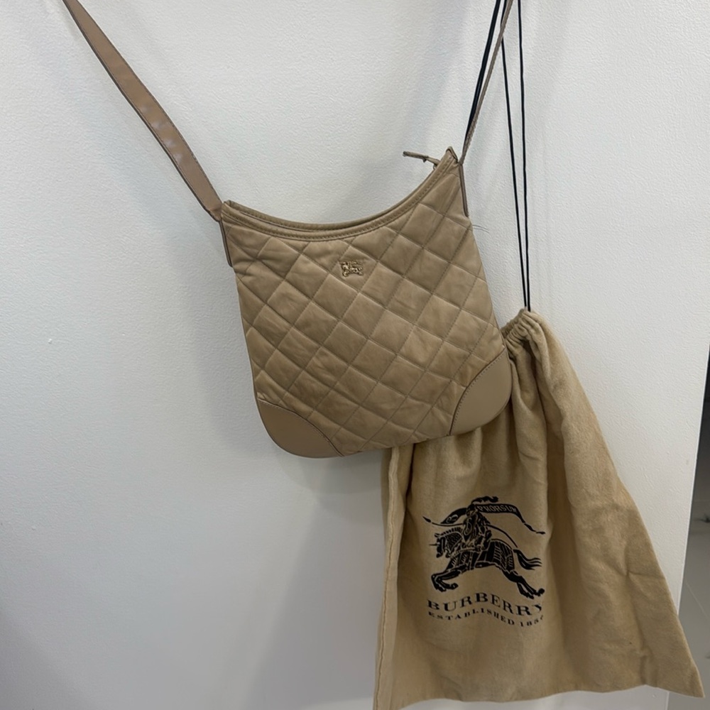 Burberry original shoulder bag, purse, antique with original bag